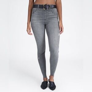 SPANX Vintage Gray Ankle Stretch Jeans